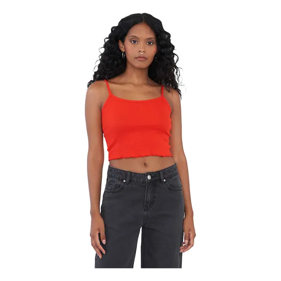 Peto Mujer Pabilo Rojo Roulet Corona