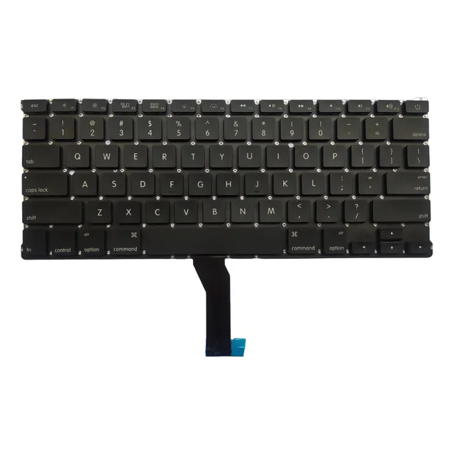 Teclado Para Apple Macbook Air A1369 A1466 Ingles No Ilumina