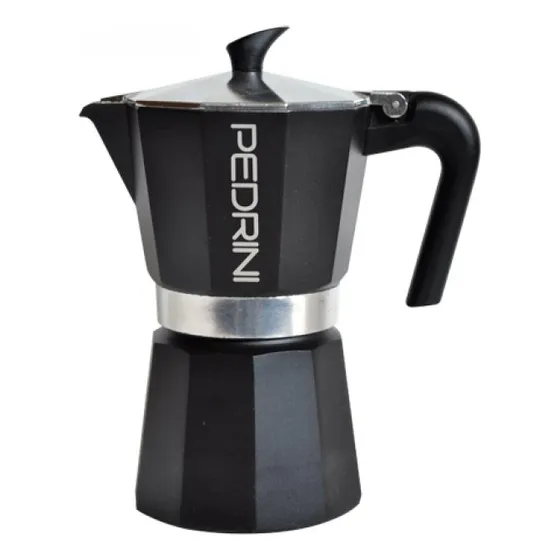 Cafetera Pedrini Aroma 6 Pocillos 9114 Manual Negra Italiana