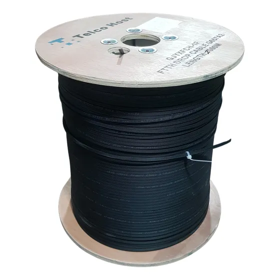 Fibra Drop Th 1 Hilo Con Mensajero 2km