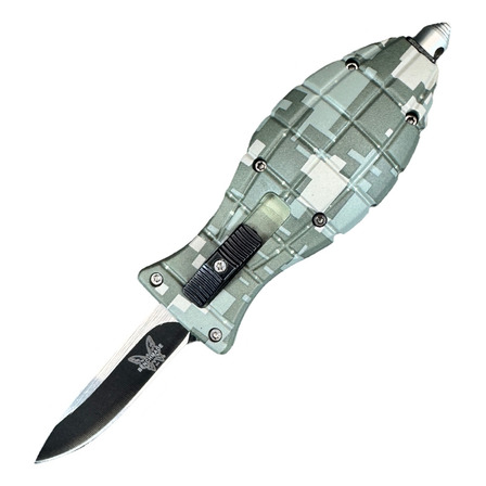 Canivete Benchmade Automático Aço Quebra Vidro Canivete Benchmade Automático Aço Quebra Vidro