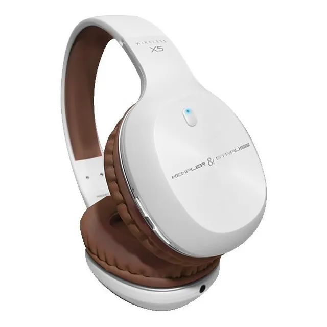 Audífonos Inalámbricos Kempler & Strauss X5bt/wt  Blancos