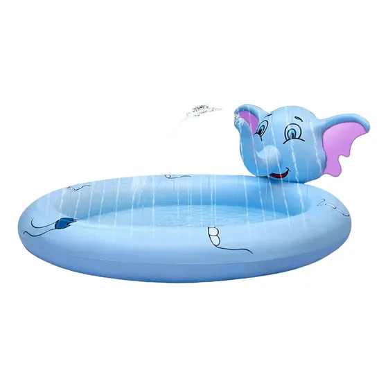 Piscina Inflable De Elefante Con Rociadores Para Niños