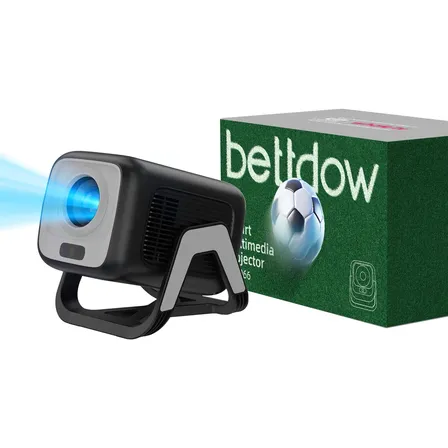 Projetor Bettdow Ac1066copa Do Mundo 350ansi Para A Netflix Preto 127/220v