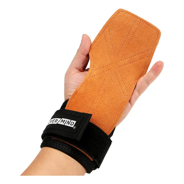 Calleras Muñequeras Grips Cuero Levantamiento Pesas Par