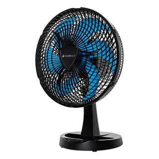 Ventilador De Mesa Cadence Vtr560 New Windy 30cm Preto Azul DiĂąmetro 30 Cm Quantidade De PĂĄs 6 Ventilador De Mesa Cadence Vtr560 New Windy 30cm Preto Azul DiĂąmetro 30 Cm Quantidade De PĂĄs 6