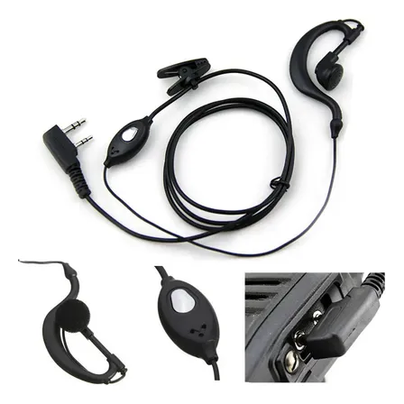 X5 Manos Libres Microfono Radio Walkie Auriculares Tacticos