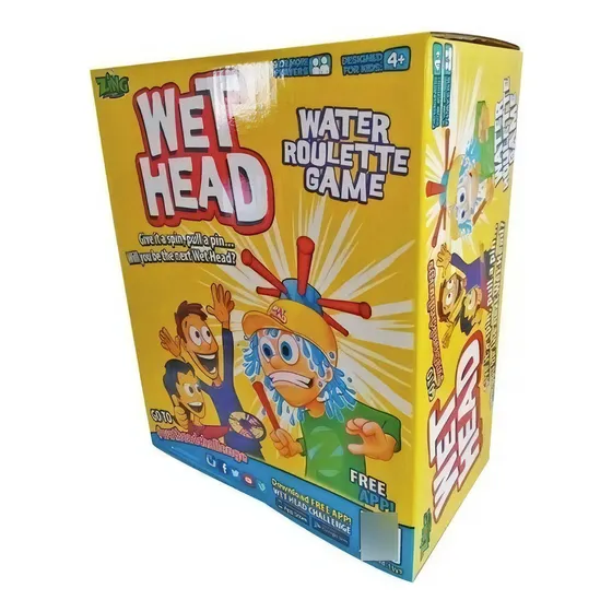 2 Juego De Destreza Wet Head Wet Hat Juego De Mesa Habilidad