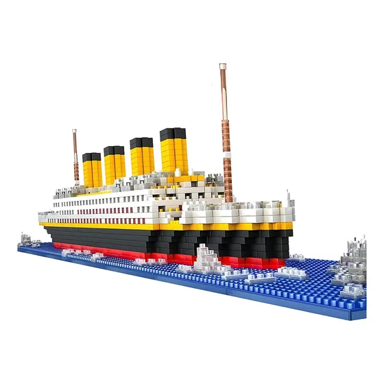 Puzzle 3d Titanic Maquetas Barco 1787 Pzs,juguetes Bloques