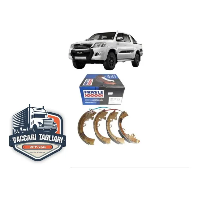 Sapata Freio Traseira Hilux Srv Sw4 2011 2012 2013 2014 2015