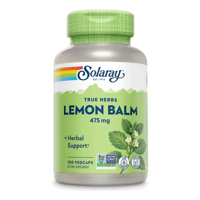 Té De Melisa 475 Mg Relajación Y Calma Mental Apoyo Al Desca
