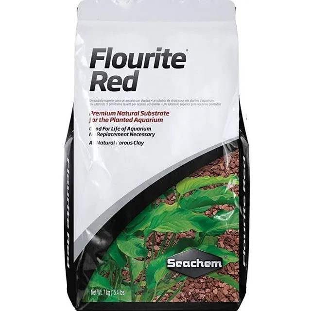 Sustrato Para Acuarios Plantados Seachem Flourite  Red 7kg