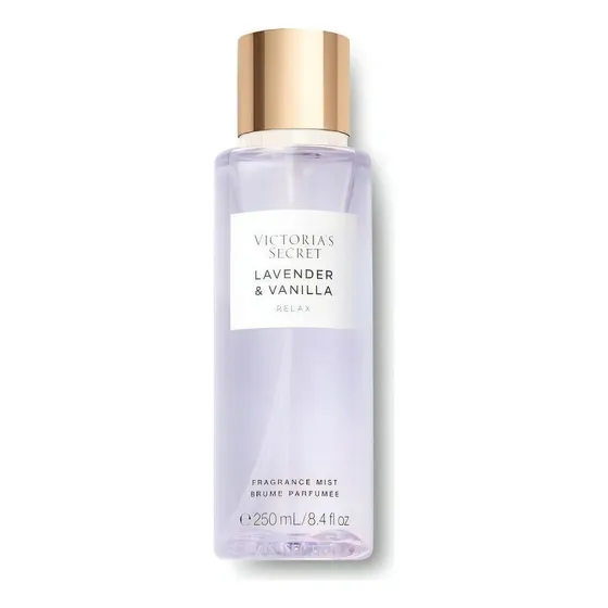 Victorias Secret Lavender & Vanilla Relax Body Splash Mist