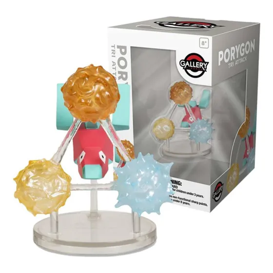 Pokemon Center Porygon Figura De Batalla