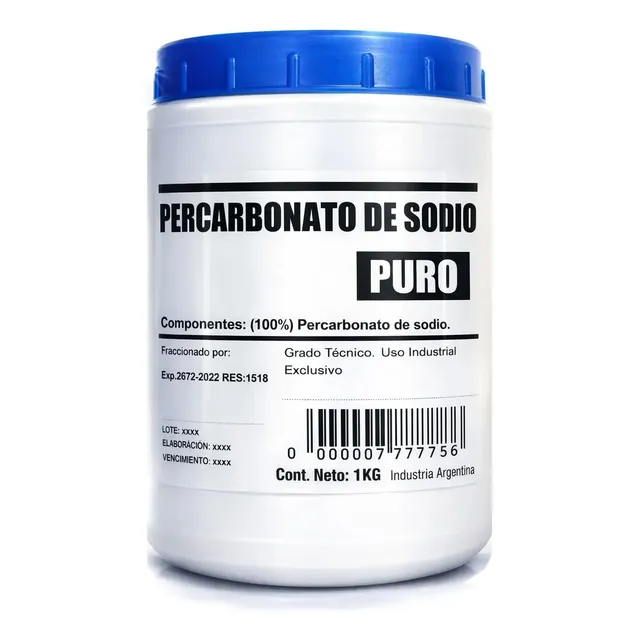 Blanqueador Para Ropa - Percarbonato 1kg (en Pote)