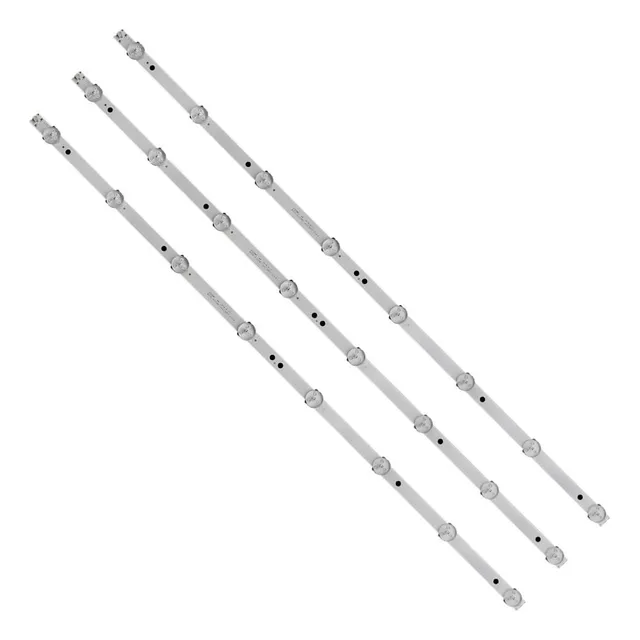 Kit 3 Barras De Led Compatível Aoc Le32m1475 Le32h1465