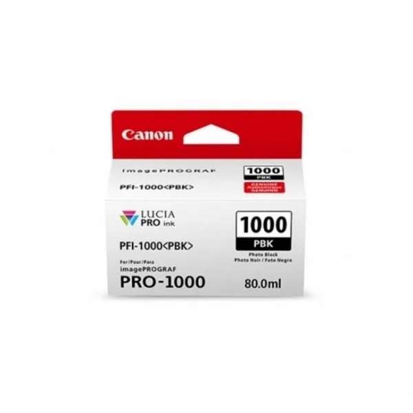 Tinta Pfi-1000 Pbk Lucia Pro Negro Ink Tank