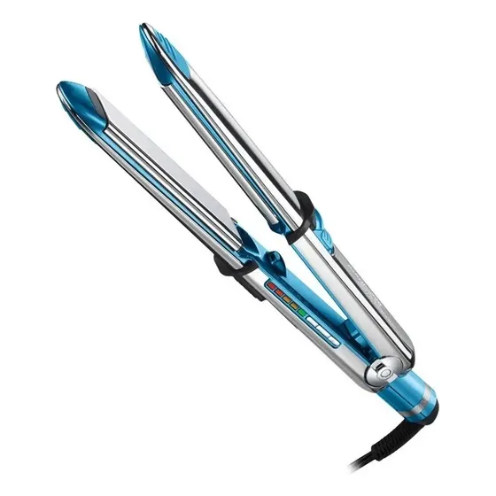 Plancha Alisadora Frigga Con Cepillo Azul