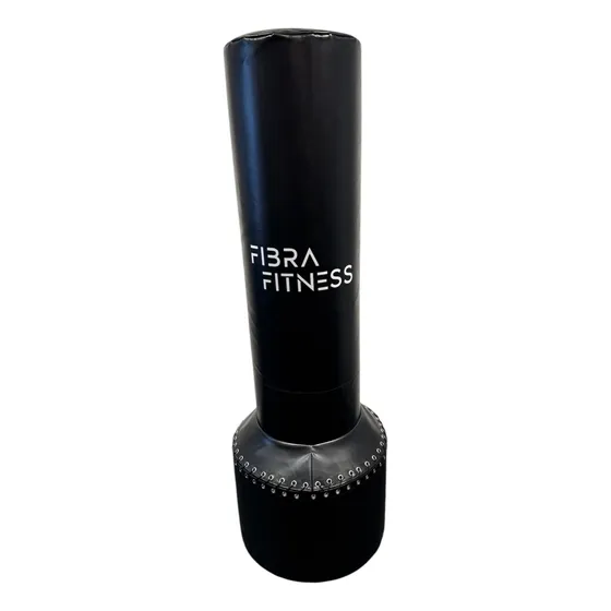Bolsa Saco Boxeo Pie Base Stand Kick Boxing Reforzada 1,7 M Negro