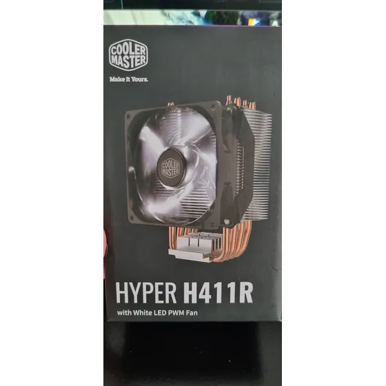 Air Cooler Master Hyper H411r Led Branco P/ Cpu Intel E Amd