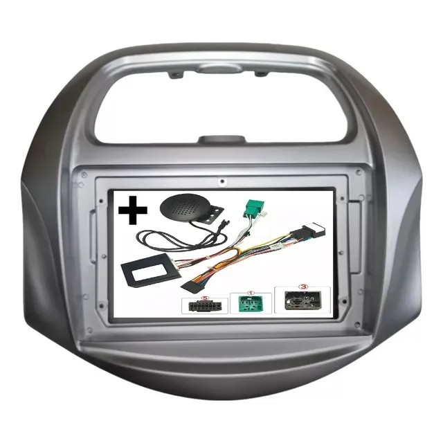 Bisel Adaptador + Arnes Spark Gt 2018 -up Radio 9 Pulgadas