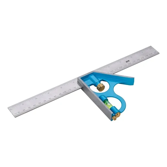 Escuadra Combinada De 12 Pulgadas Ox Tools Acero Inoxidable