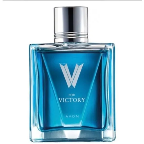 Avon V For Victory Eau De Toilette,spray 75 Ml, No Sale Mas