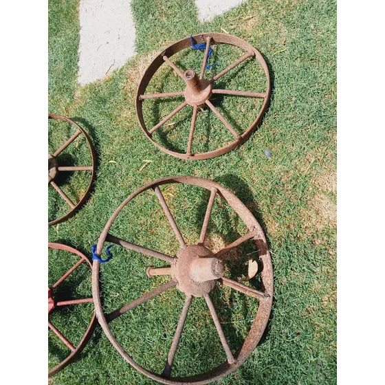 Ruedas De  Hierro  Antiguas