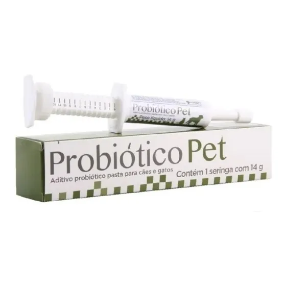 Probiótico Pet Avert 14g Cães Flora Intestinal E Diarréia