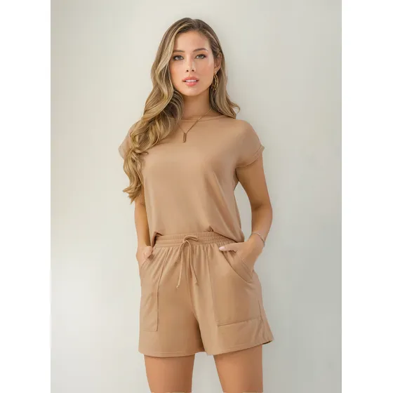 Conjunto Mujer Amarillo Mp 102318