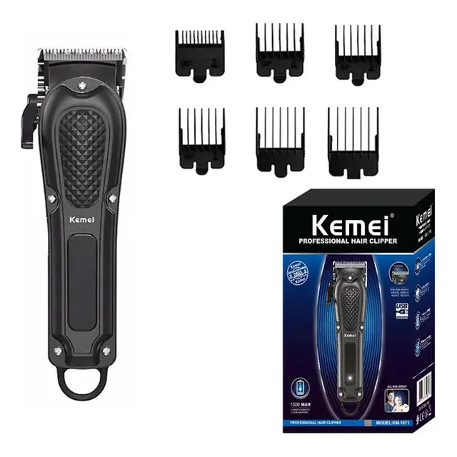 Maquina De Afeitar Kemei Km-1071 Recargable Inalambrica