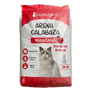 Arena Calabaza 25 Kilos Manzana