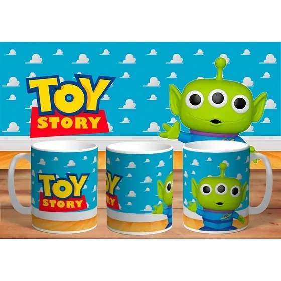 Taza De Ceramica Sublimada Funkopop Toy Story: Alien