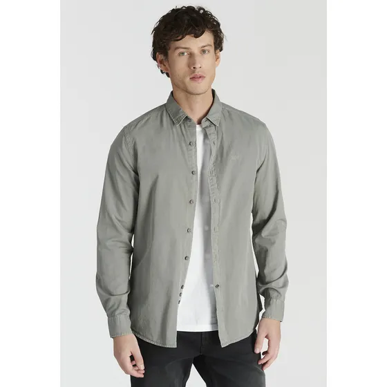 Camisa Ely Avant-garde Gris Fw25 Newman