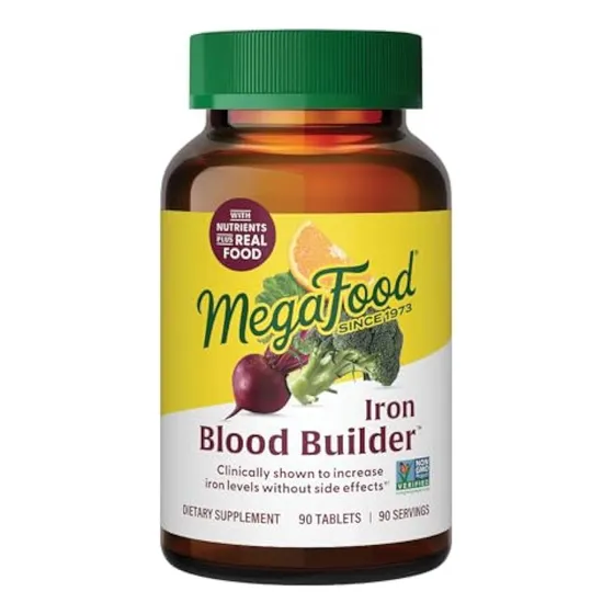Megafood Blood Builder - Suplemento De Hierro