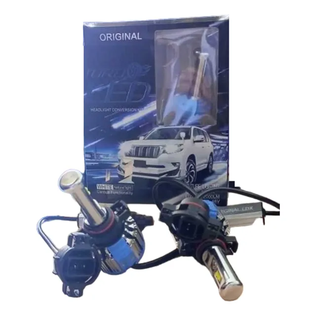 2 Luces Led Bombillos H4, H1,  H7, H11, 880 Turbo Led