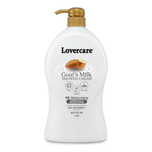 Crema De Ducha De Leche De Cabra Para El Cuidado Del 14nkx
