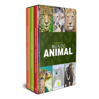Biblioteca Mundo Animal - Box Com 3 Livros Biblioteca Mundo Animal - Box Com 3 Livros