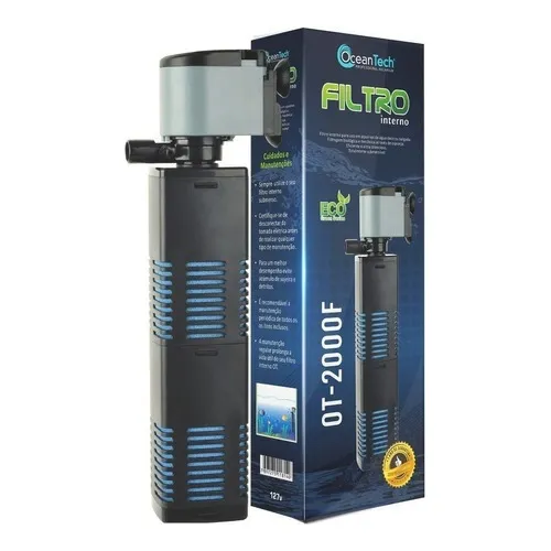 Filtro Interno Ot-2000f 1200l/h 127V Ocean Tech