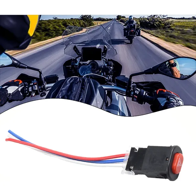 Interruptor De Luz De Peligro Con Doble Botón De 12 V-24 V