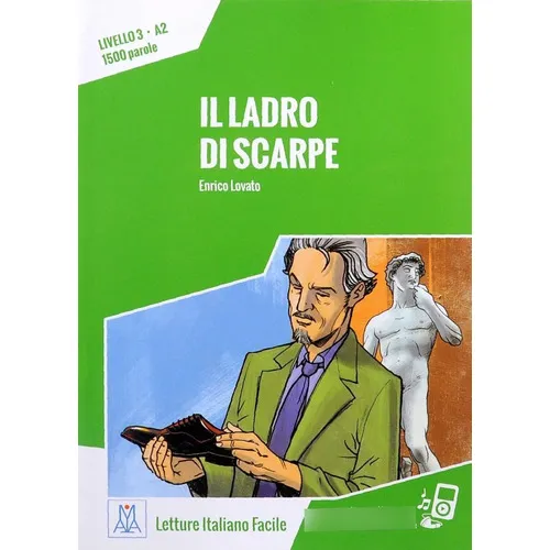 O ladrão de sapatos. Nível 3. A2, de Lovato, Enrico. Editorial ALMA EDIZIONI, capa mole, edição 1111 em italiano, 2015