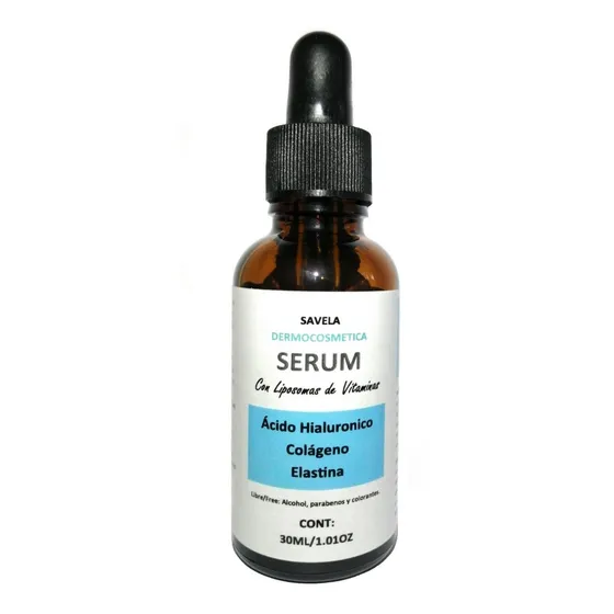 Serum Ácido Hialuronico, Colágeno, Elastina 30 Ml Liposomas