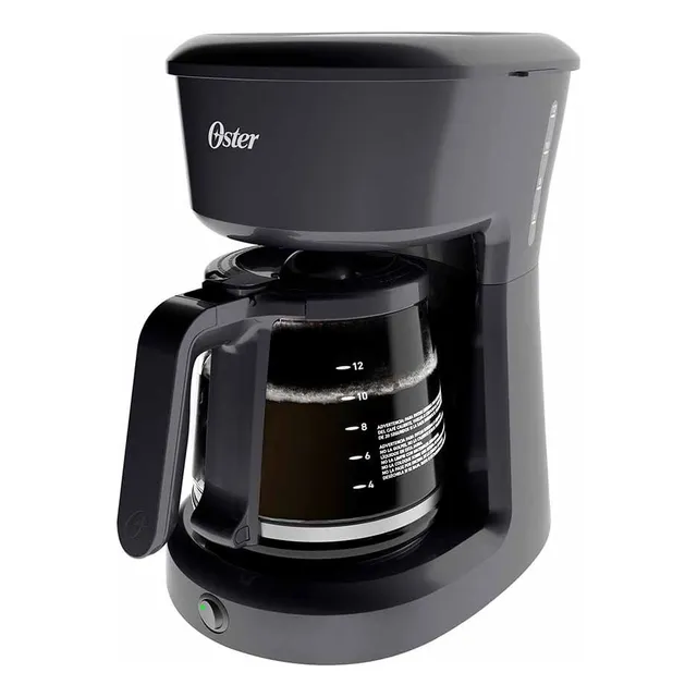 Cafetera Oster® De 12 Tazas Con Filtro Permanente Bvstdcs12b Color Negro