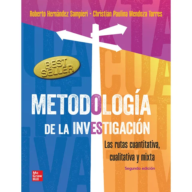 Metodologia de la Investigación Bundle las Rutas Cuantitativa, Cualitativa y Mixta de Hernandez Editorial McGrawhill Interamericana de España Tapa Blanda Segunda en Español
