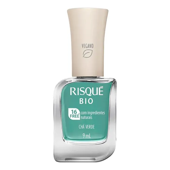 Esmalte Risqué Bio Chá Verde 9 Ml