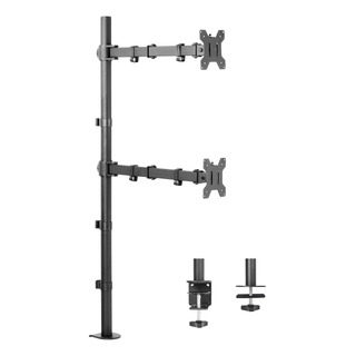 Soporte De Escritorio Para Doble Monitor Vivo Stand-v012t 27 Soporte De Escritorio Para Doble Monitor Vivo Stand-v012t 27