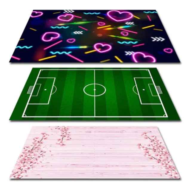 Alfombra Lona Sublimada Para Decoracion De Cumpleños