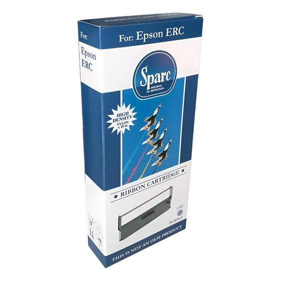Cintas Impresoras Nylon Epson Erc 30/34/38 Negro - Sparc
