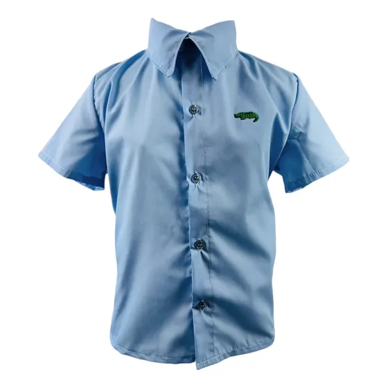 Camisa Social Bebê Bordada