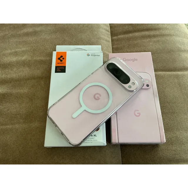 Google Pixel 9 Pro Xl 256gb Rose With Extras